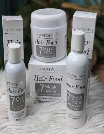 HAVELYN 3 In 1 Deal – Hair Food Shampoo + Mask + Oil